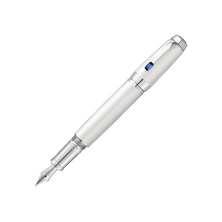 Stylo plume boheme blanche