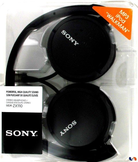 Casque filaire type jack mdr-zx110b noir