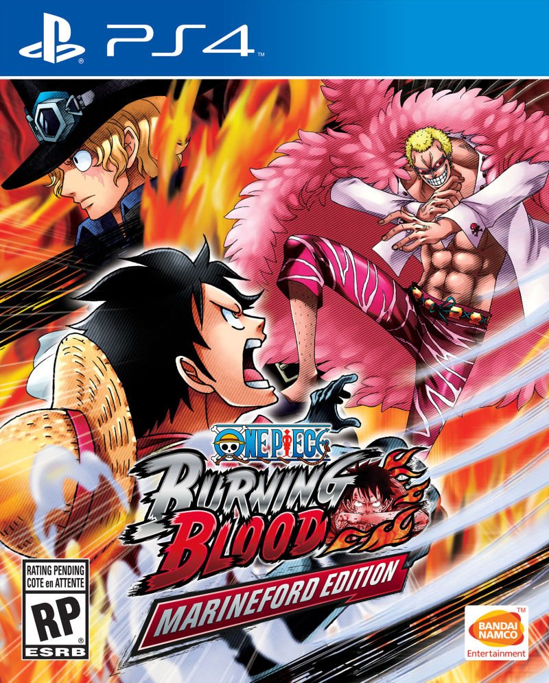 Jeu one piece burning blood
