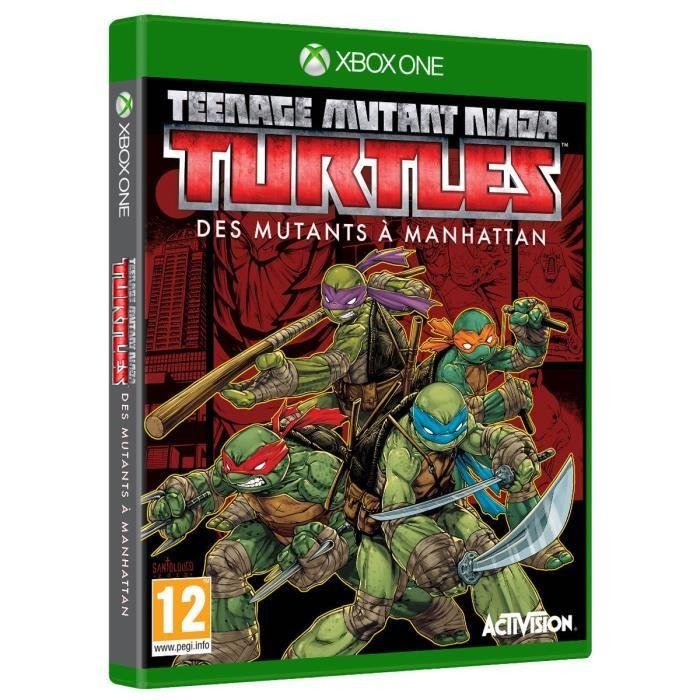 Jeu teenage mutant ninja turtles: des mutants a manhattan