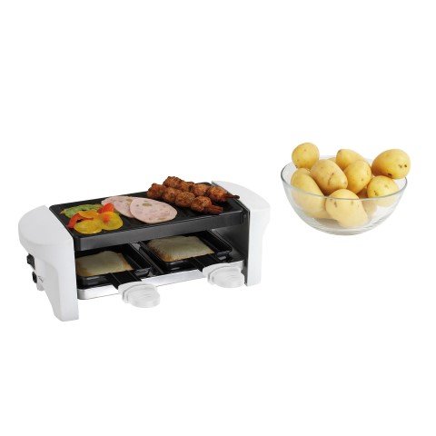 Appareil a raclette gril -2 pers doc156w