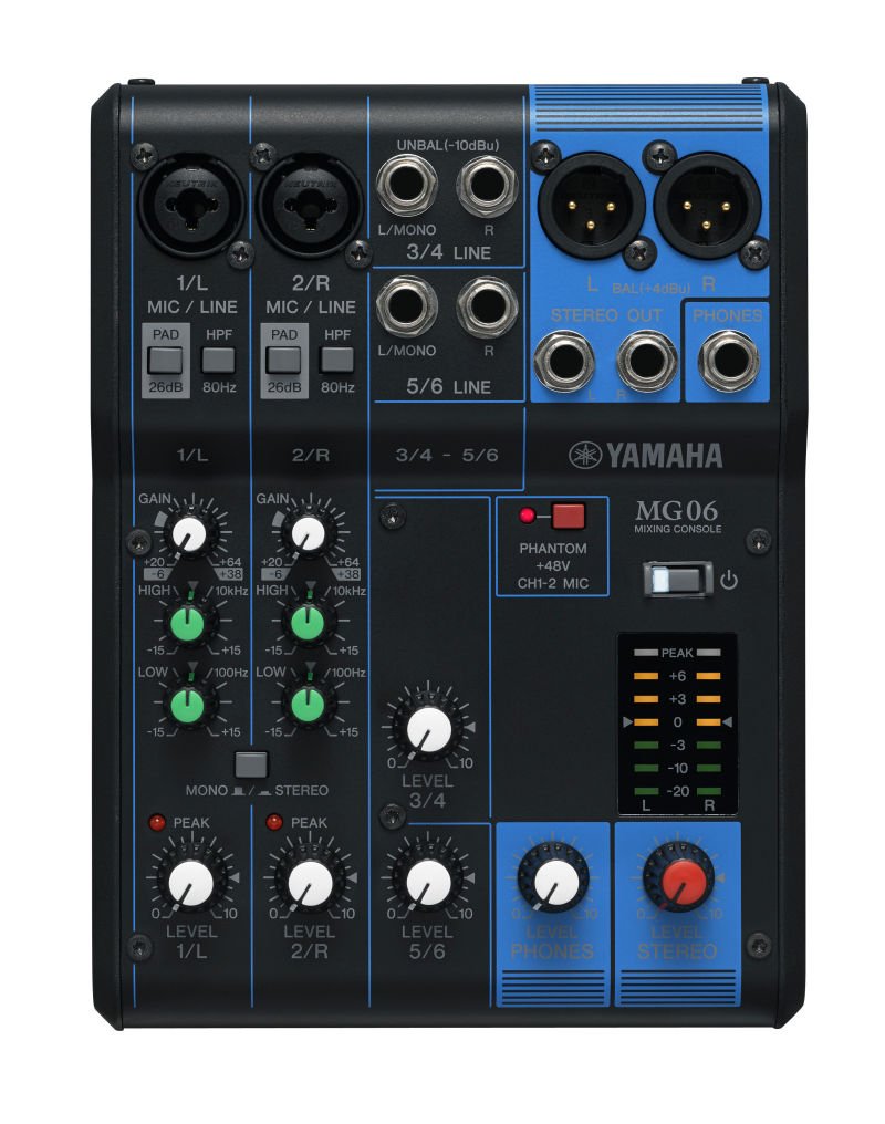 Table de mixage mg06