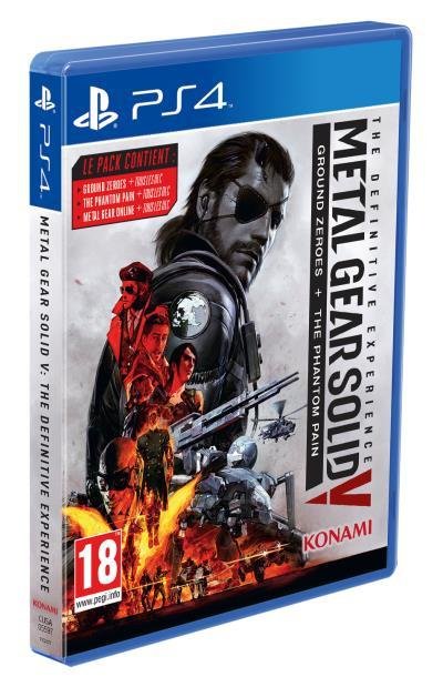 Jeu metal gear solid v : the definitive experience