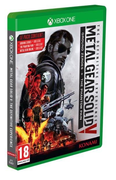 Jeu metal gear solid v : the definitive experience