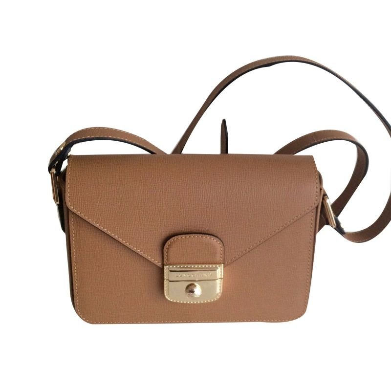 Sac cuir rouge