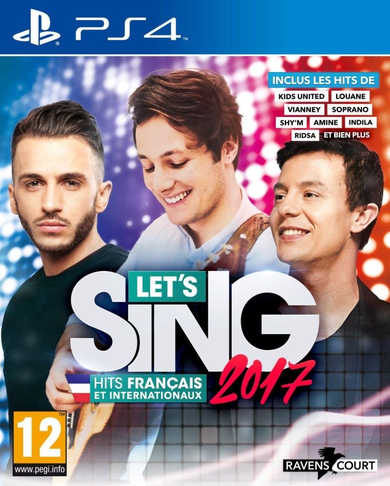 Jeu let's sing 2017 : hits francais et internationaux
