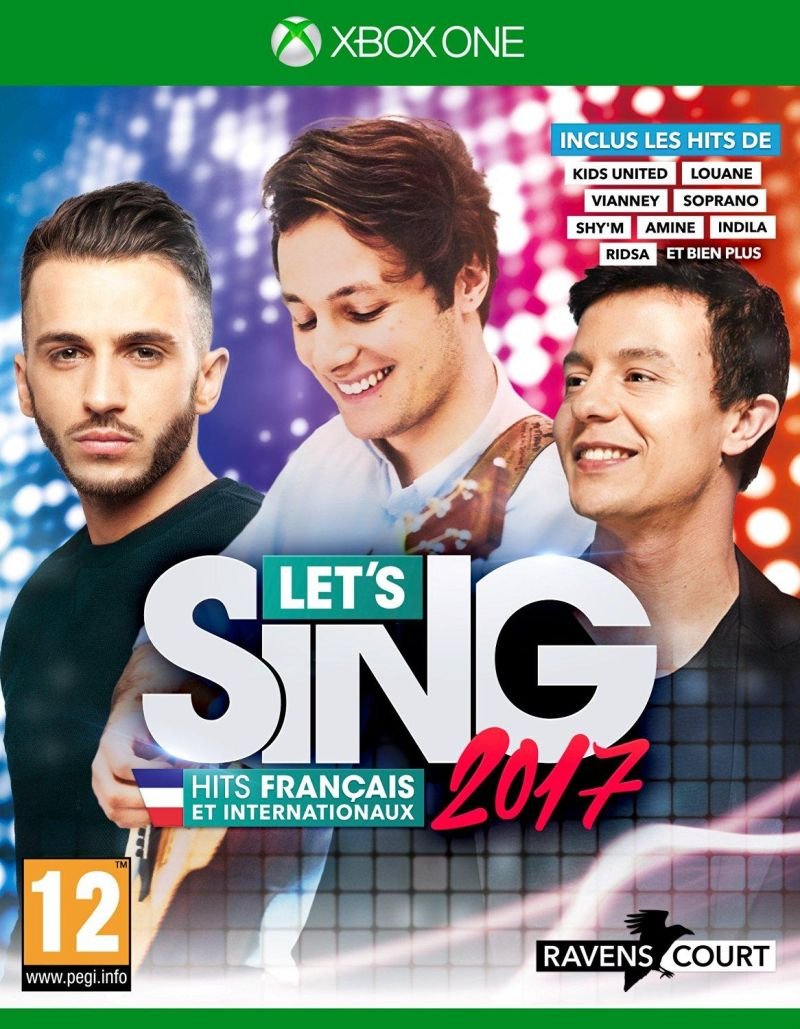 Jeu let's sing 2017 : hits francais et internationaux