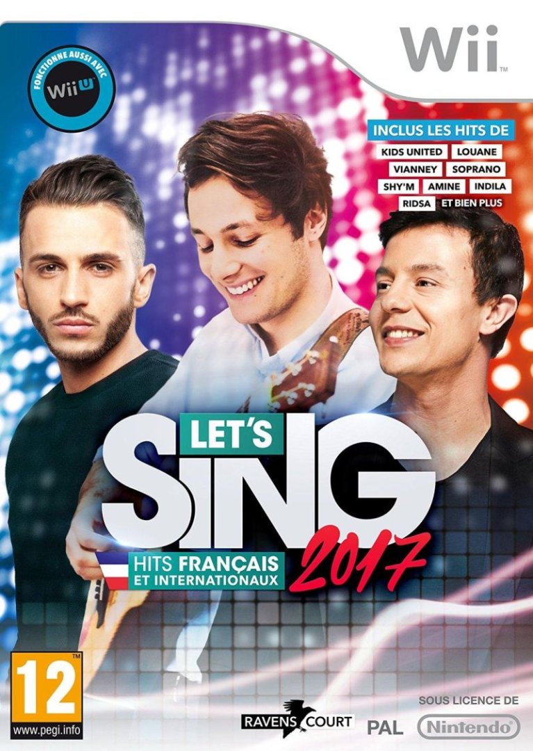 Jeu let's sing 2017 : hits francais et internationaux
