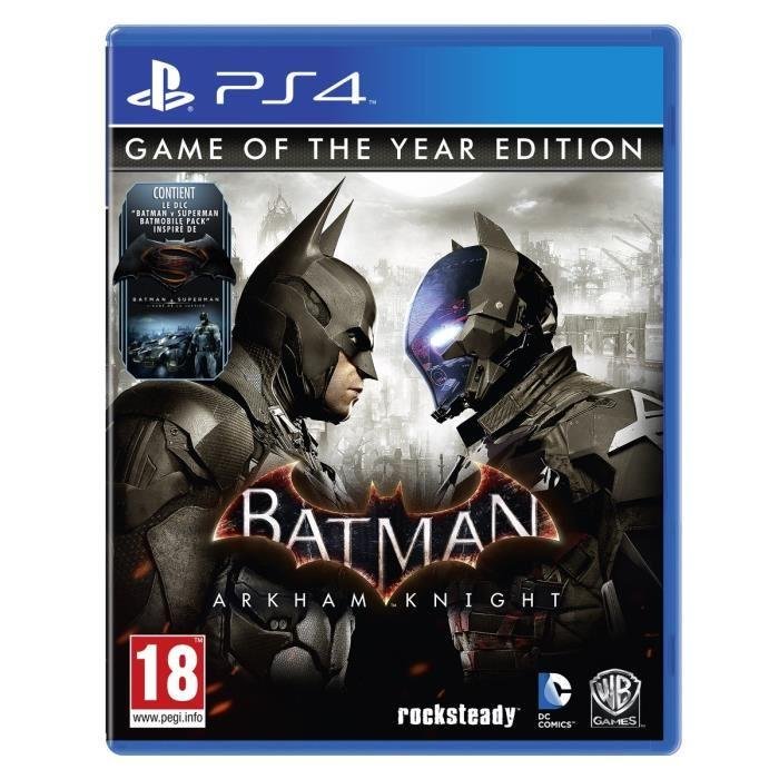 Batman arkham knight edition jeu de l' annee