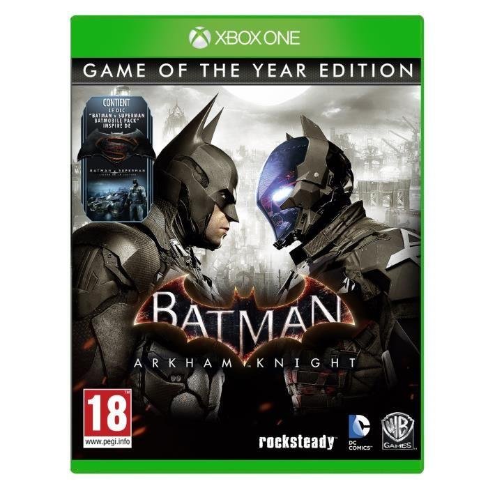 Batman arkham knight edition jeu de l' annee
