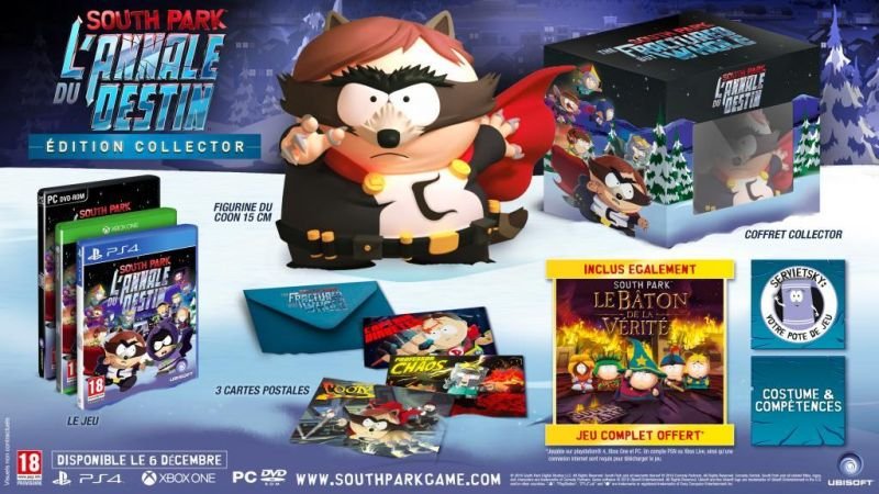 Jeu south park : l'annale du destin edition collector