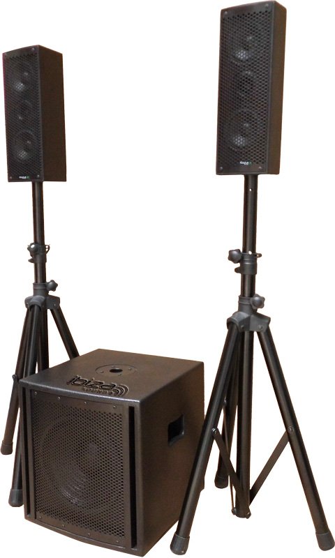 Systeme sono triphonique 800w cube104