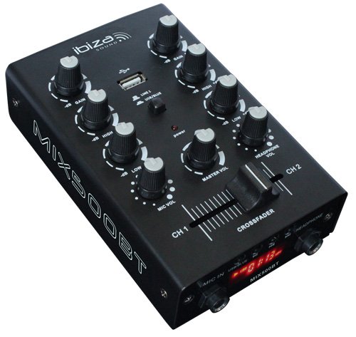 Table de mixage usb 2 canaux bt mix500bt