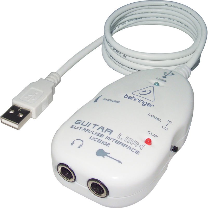 Carte son externe guitar link ucg102