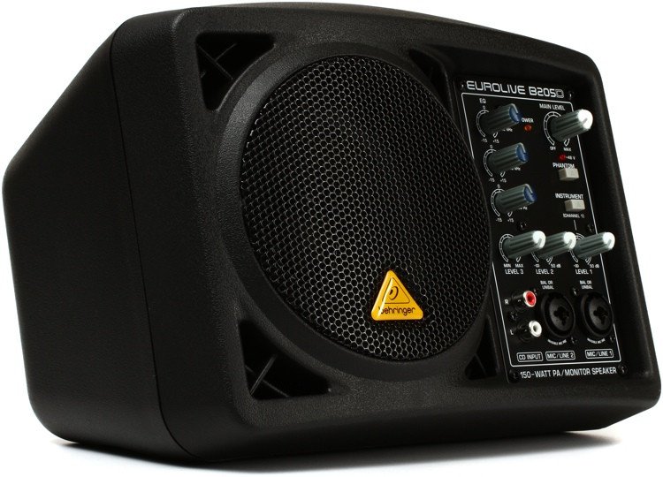 Enceinte amplifiee eurolive b205d