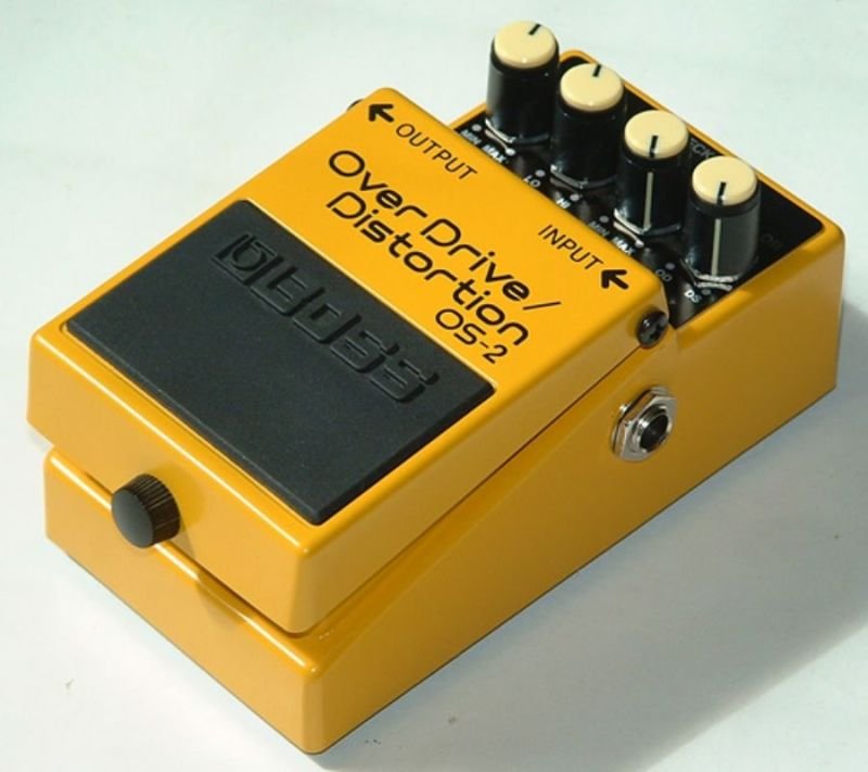 Effet pedale overdrive os-2