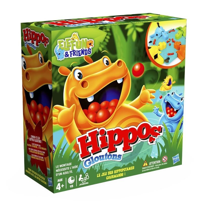 Jouet hippos gloutons