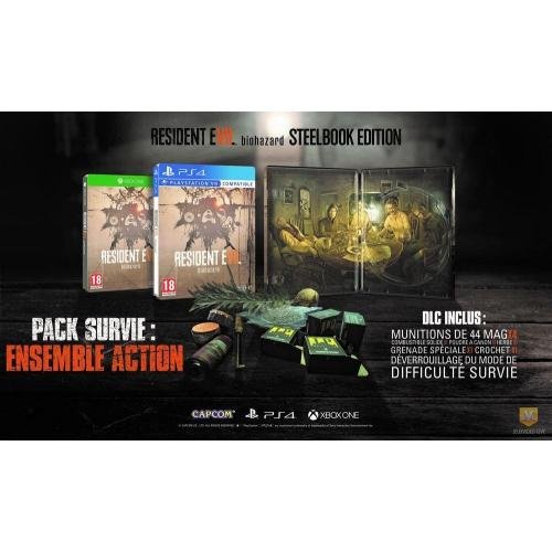 Jeu resident evil 7 steelbook edition