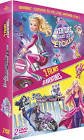 Barbie - coffret : aventures dans les etoiles + agents secrets - pack