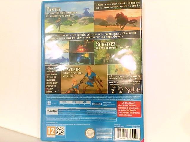 Jeu the legend of zelda : breath of the wild