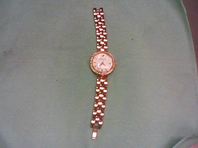 Montre blanche crystal