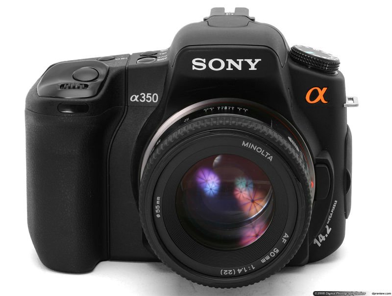 Reflex alpha 350 + 18-55mm