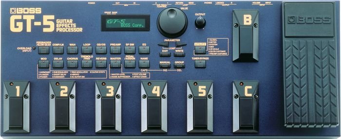 Effet pedale gt-5