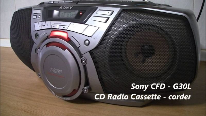 Poste radio / cd / k7 cfd-g30l