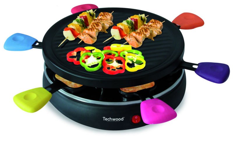 Raclette grill 6 personnes bc-1006