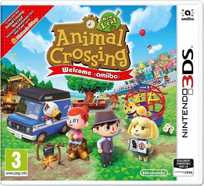 Jeu animal crossing : new leaf welcome amiibo