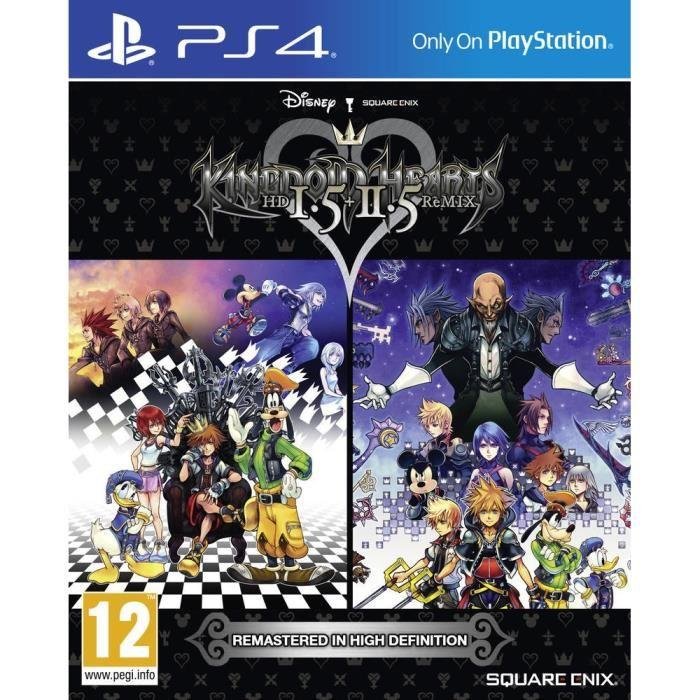 Jeu kingdom hearts hd i.5 + ii.5 remix