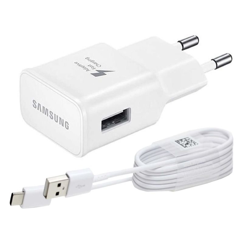 Chargeur fast 2a 5v+cable ep-ta20ewe/c
