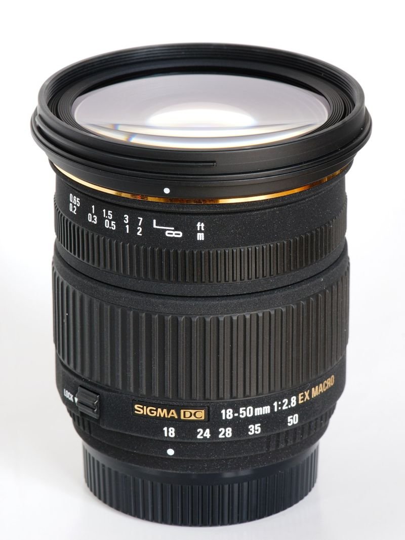 Objectif reflex 18-50mm 1:3.5-5.6 dc