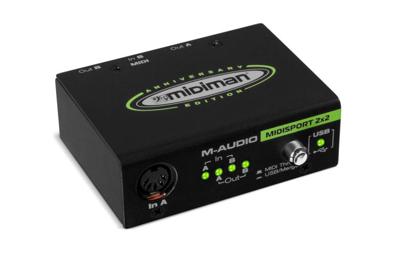 Interface midi midisport 2x2