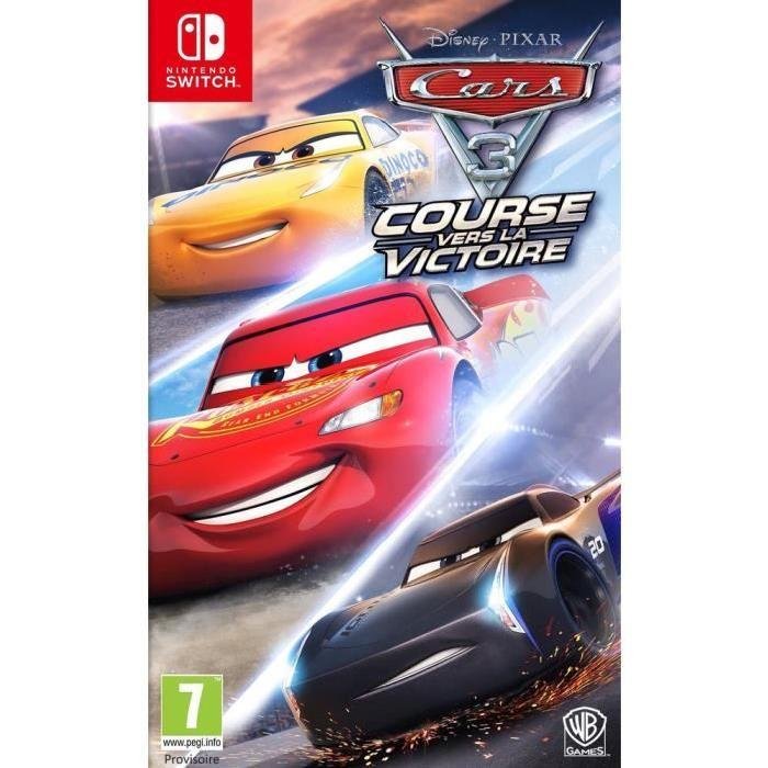 Jeu cars 3 : course vers la victoire