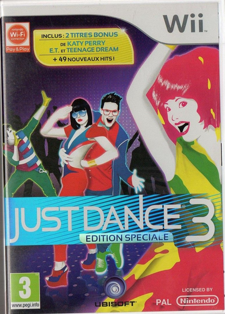 Jeu just dance 3 edition speciale