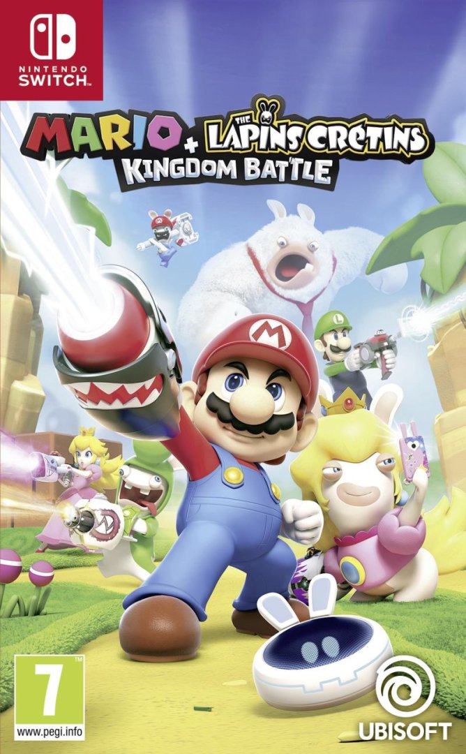Jeu mario + the lapins cretins kingdom battle