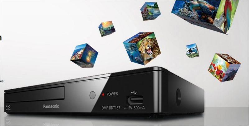 Lecteur blu-ray 3d dmp-bdt167