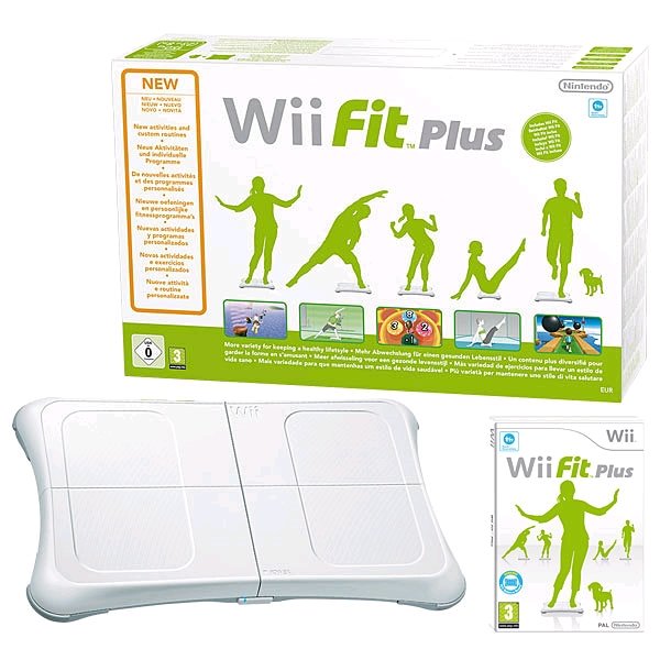 Balance board wii rvl-021 + jeu wii fit plus