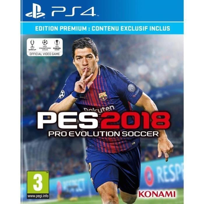 Jeu pro evolution soccer 2018