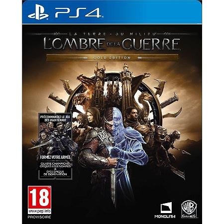 Jeu la terre du milieu : l'ombre de la guerre gold edition