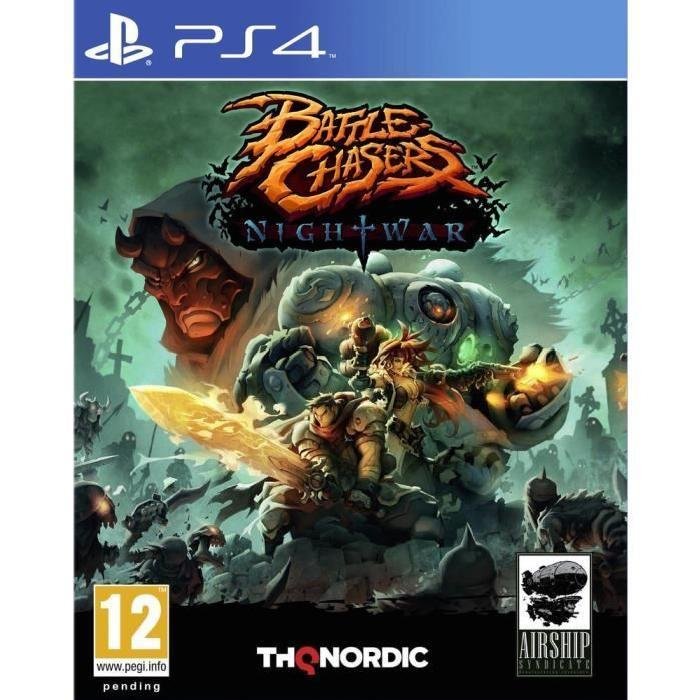 Jeu battle chasers : nightwar