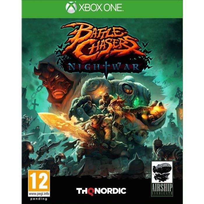 Jeu battle chasers : nightwar