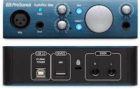 Carte son audiobox itwo
