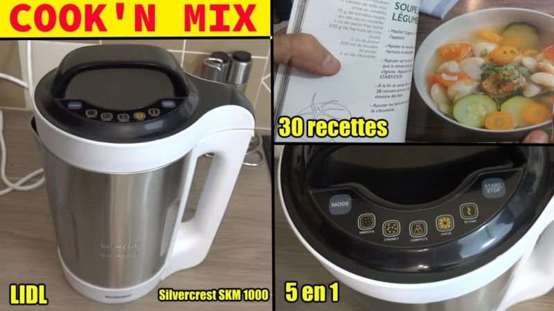 Blender chauffant cook'n'mix