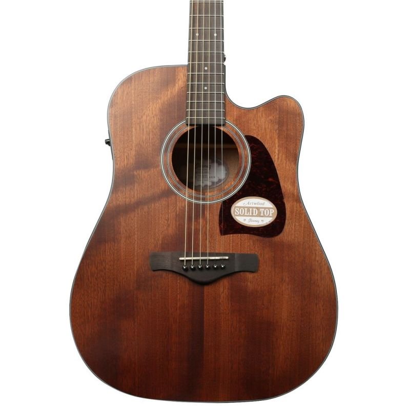 Guitare folk electro acoustique aw54ce-opn