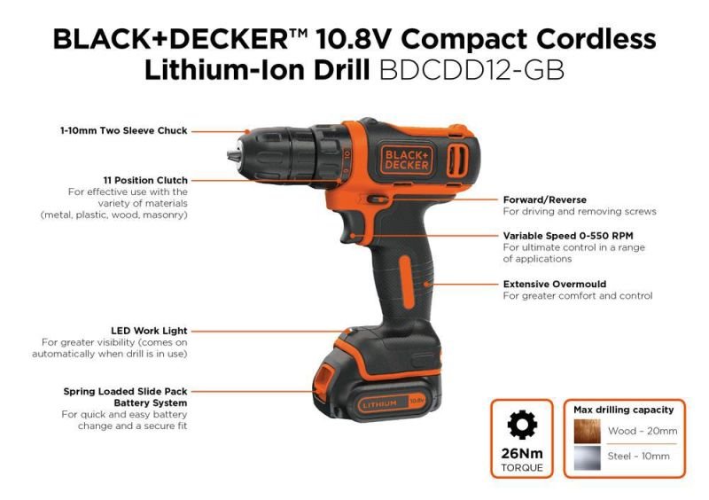 Perceuse bdcdd12