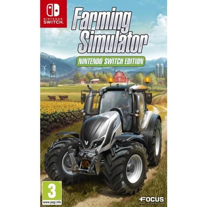 Jeu farming simulator nintendo edition
