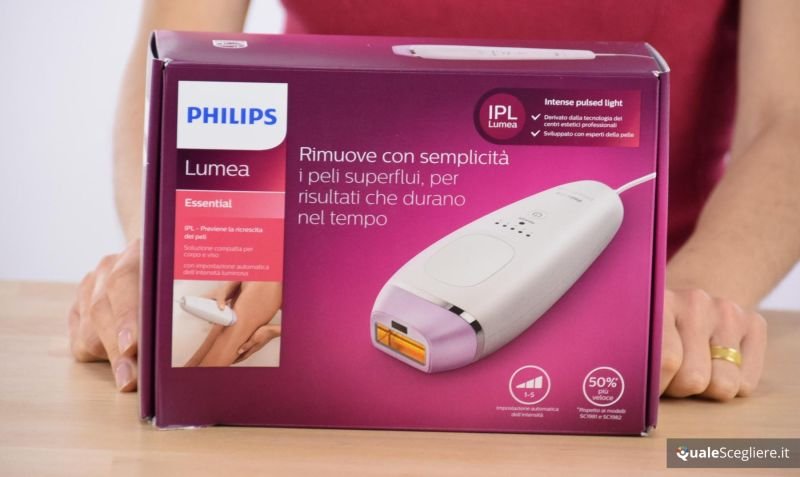 Epilateur a lumiere pulsee lumea essential bri863/00