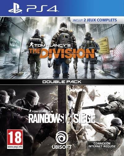 Jeu double pack tom clancy's rainbow six siege + tom clancy's the division